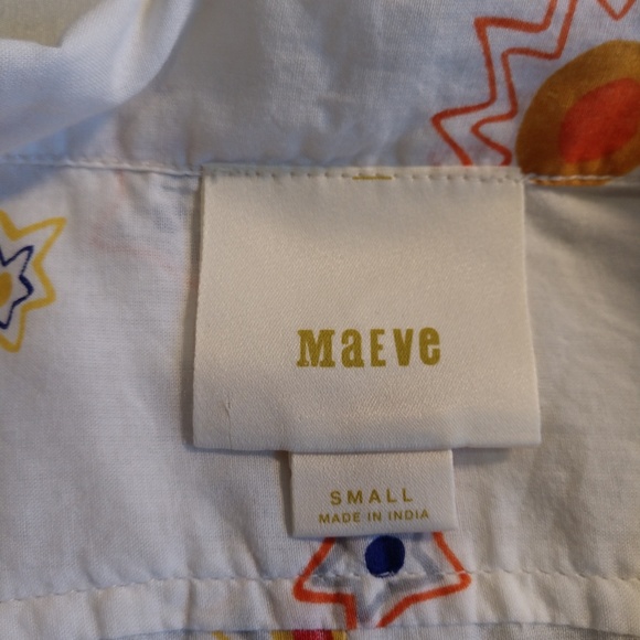 ANTHROPOLOGIE MAEVE eliot popover blouse - Picture 4 of 6